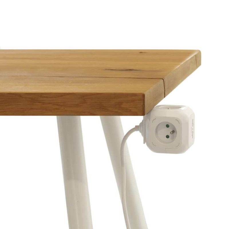 Kábel predlžovací 4Z 1,9m + 2xUSB kocka  P04119U 8