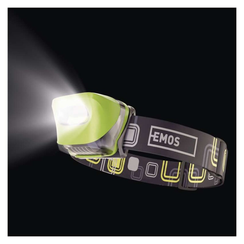 Čelovka COB LED 150lm 20m 3xAAA  P3528 10