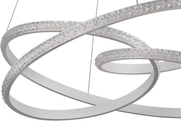 LED závesné svietidlo + diaľkový ovládač 80W - J4389/W 8