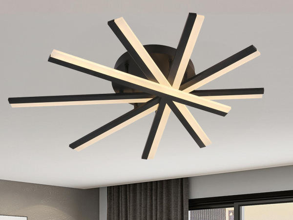 LED stropné svietidlo s diaľkovým ovládačom 75W - J3344/B 4