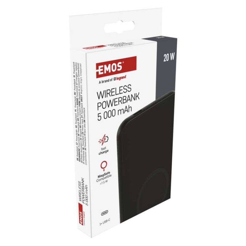 EMOS Micro powerbank WI 521 5000 B 12