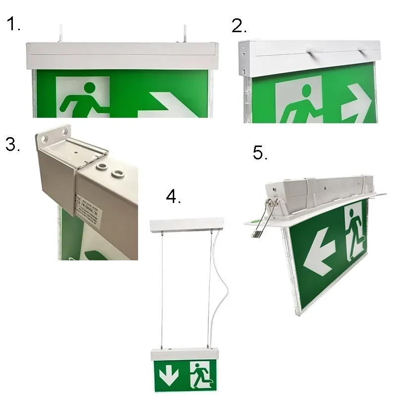 LED núdzové svietidlo 2W / 3h / IP20 - LEL204 5