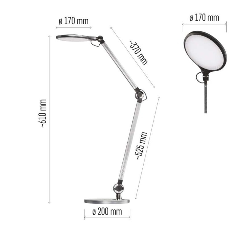 STOLNÍ LAMPA KAREN 1