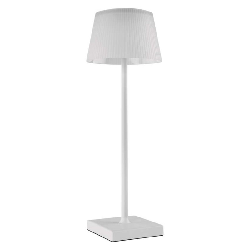 LED STOLNÍ LAMPA KATIE BÍLÁ