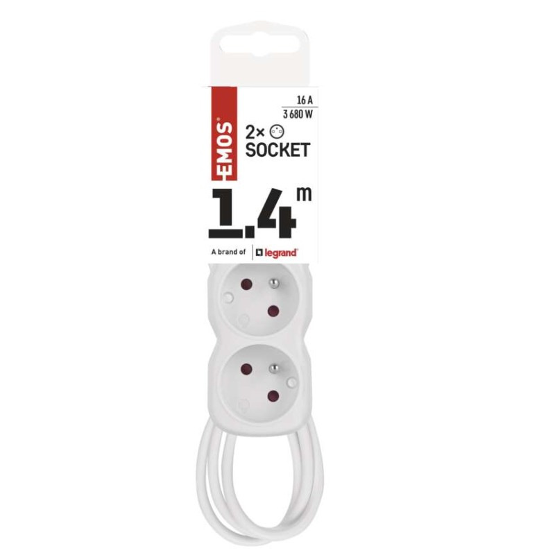 PRODLUŽKA 2Z 1,4M S VYP. 1MM 2
