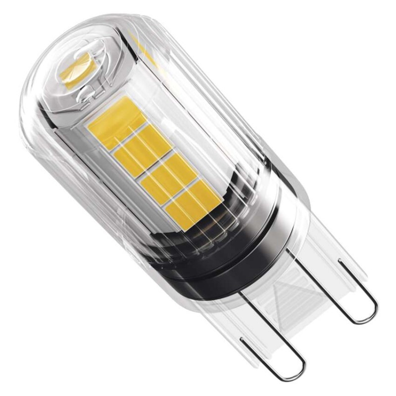 LED žiarovka Classic JC / G9 / 2,5 W (32 W) / 350 lm / teplá bie 9