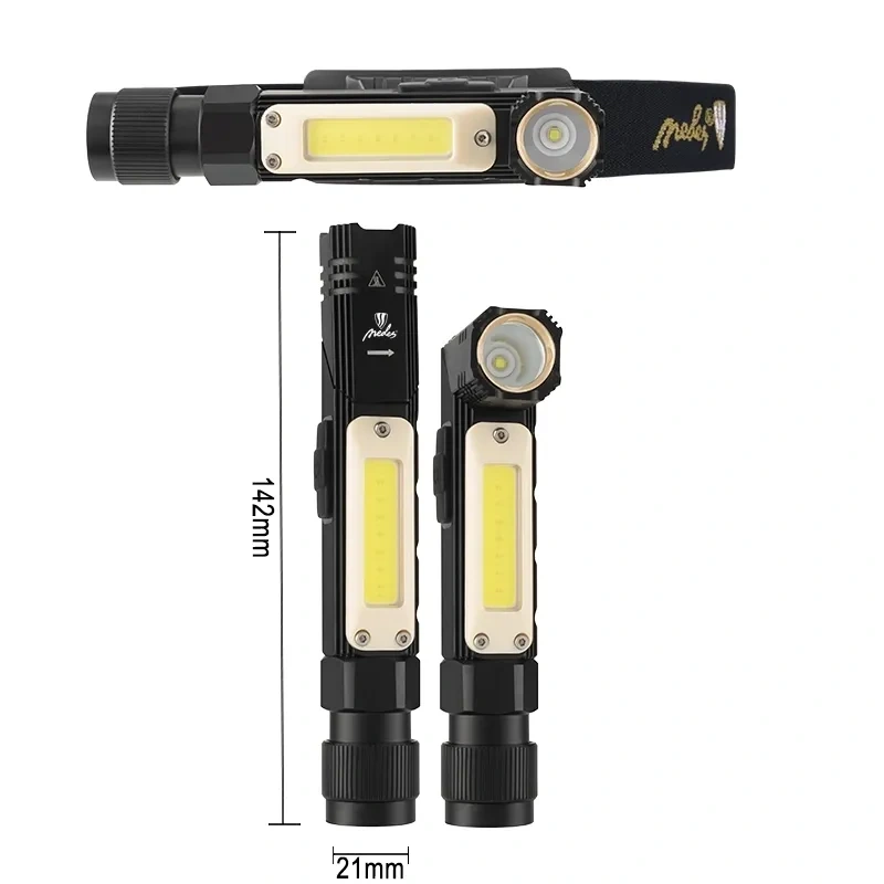 LED nabíjacia baterka 3v1 - FL05R 2