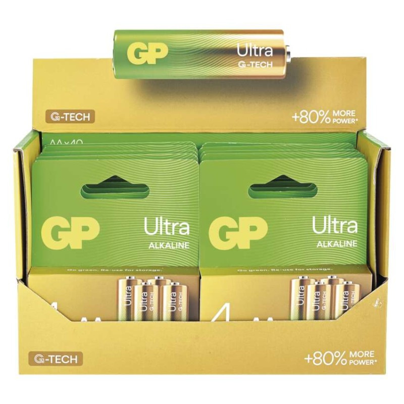 GP alk. bat. ULTRA AA (LR6) 4PP MB 7