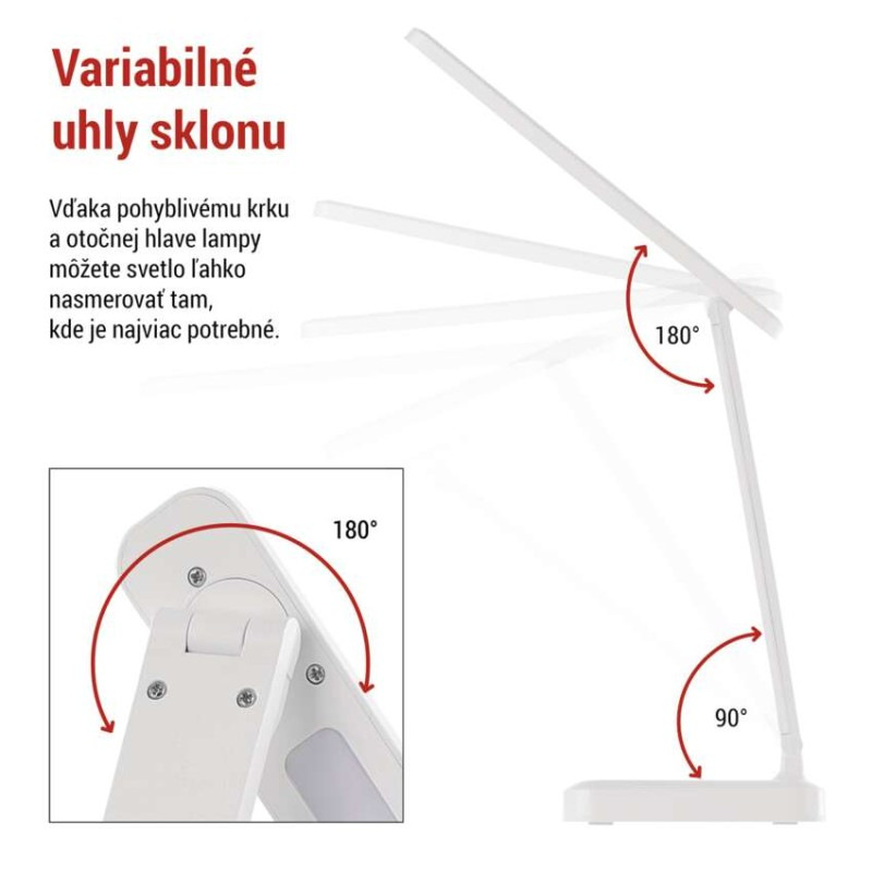 LED STOLNÍ LAMPA AMY 5