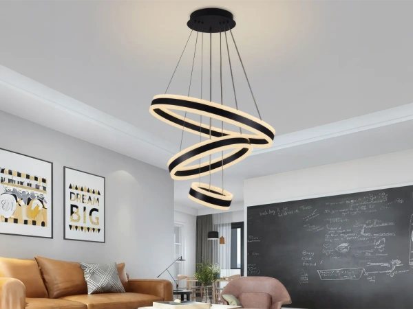 LED závesné svietidlo + diaľkový ovládač 165W - J4318/B 3