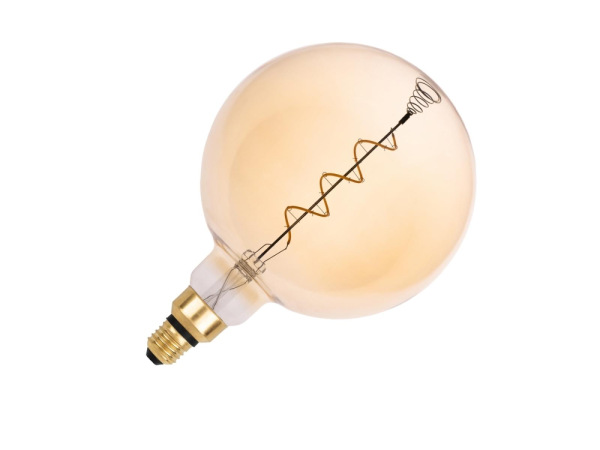 LED dekoratívna žiarovka / filament SPIRAL 4W VINTAGE - G200 / E27 / 2000K - ZSF115 1