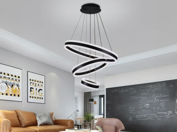 LED závesné svietidlo + diaľkový ovládač 165W - J4318/B 5