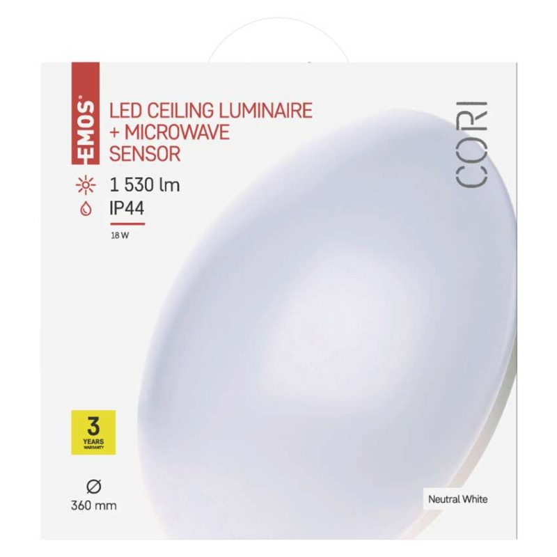 LED CORI MW PŘ.KR IP44/18W/NW 5
