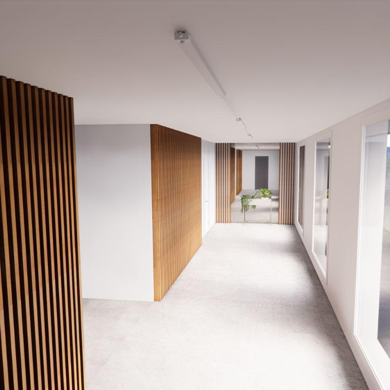 LED technické nadpájacie svietidlo so senzorom 36W / IP65 /1200 / 4000K - LNL322/1S 1