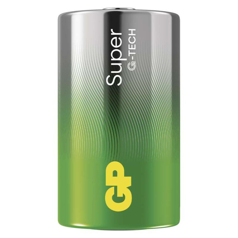 GP alk. bat. SUPER D (LR20) 4SH 2