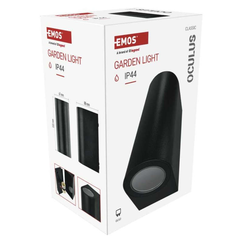 LED ZAHRADNÍ SVÍTIDLO,2xGU10,IP44,MAX 35 14