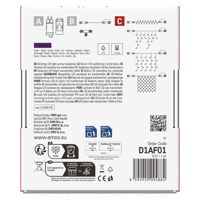 VIANOCE reťaz connect 100LED 10M IP44 13