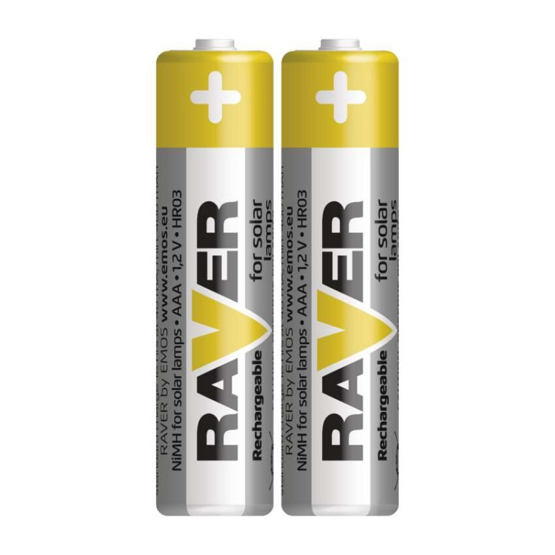 Batéria R03 NiMH 400mAh 1,2V RAVER nabíjacia B7414