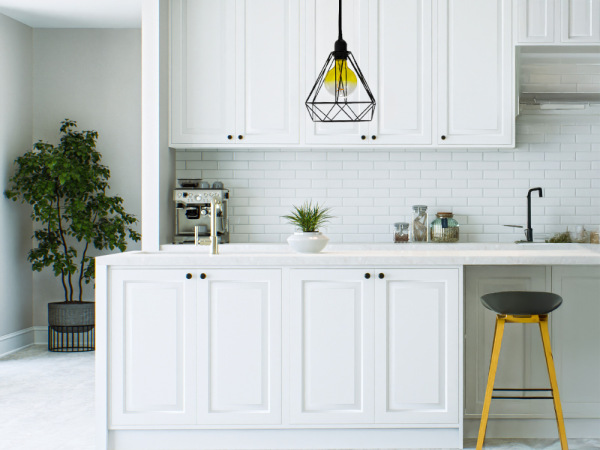 Závesné čierne kovové svietidlo 1 x E27 - ME0010 5