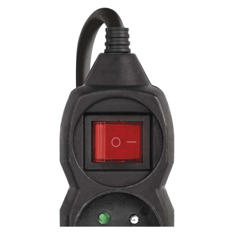 Kábel predlžovací 3Z-3m s vyp. čierna  PC1313 6
