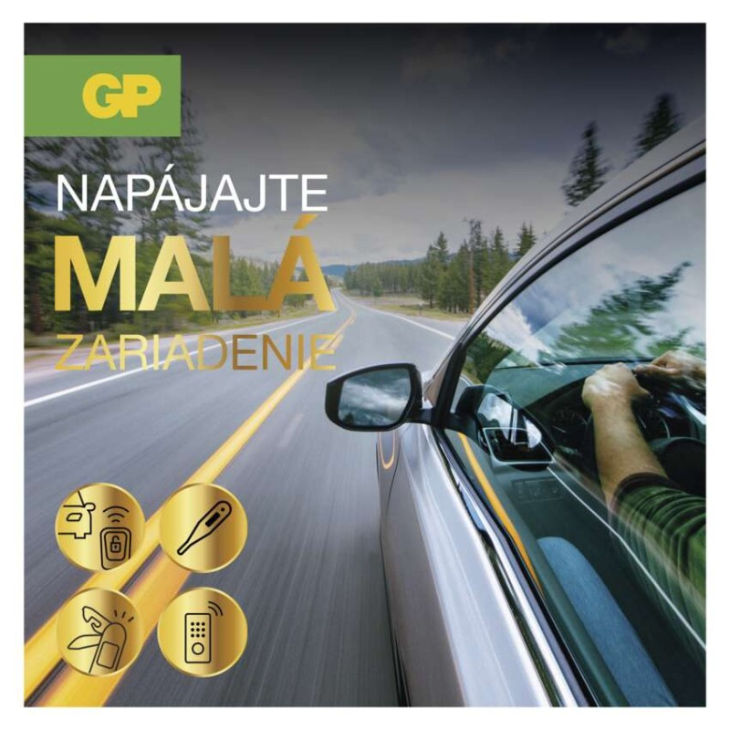 GP lithiová knoflíková baterie CR1225 1B 2