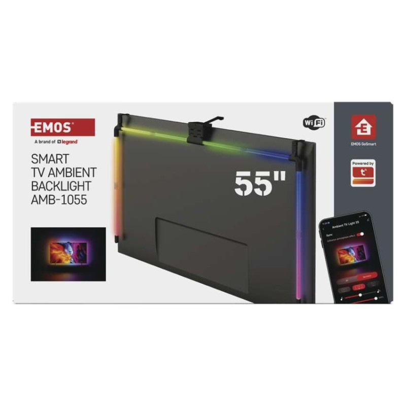 GOSMART AMBIENTNÍ OSVĚTLENÍ TV 55" 11