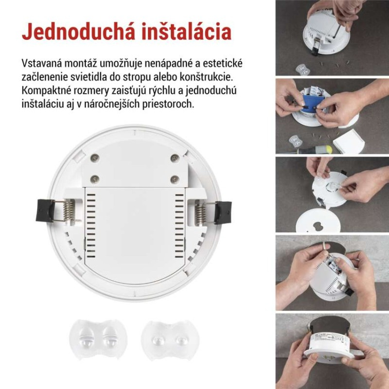 NOUZOVÉ SVÍTIDLO ORSU 6W 450LM 3H MT 1