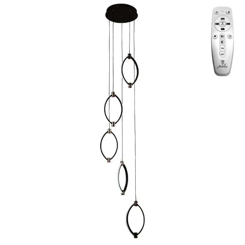 LED visiaca lampa + diaľkový ovládač 70W - J4349/BR 10