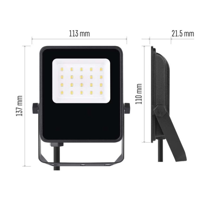 LED REFLEKTOR VISIO 10W 1500LM IP65 NW 5