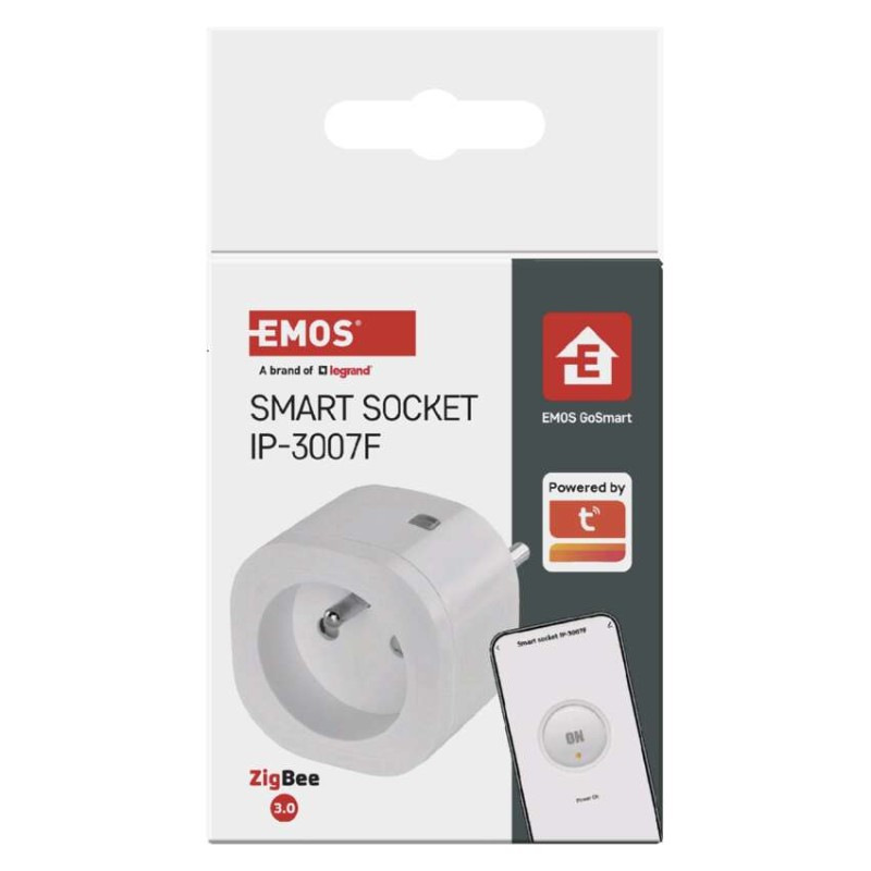 Zásuvka GOSMART ZIGBEE WIFI IP-3007F  P5553 5