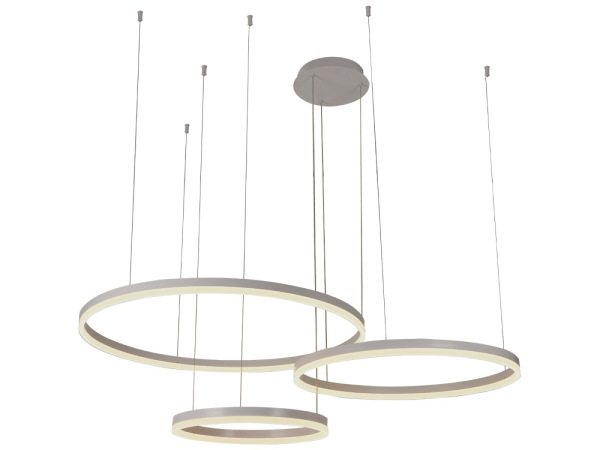 LED závesné svietidlo s diaľkovým ovládačom 125W - J4384/W 10