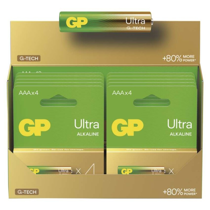 GP alk. bat. ULTRA AAA (LR03) 4PP MB 7