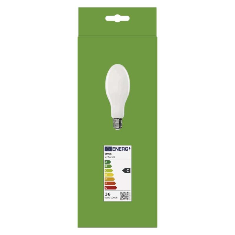 LED FLM ED90 36W(327W) 6000lm E40 NW 6