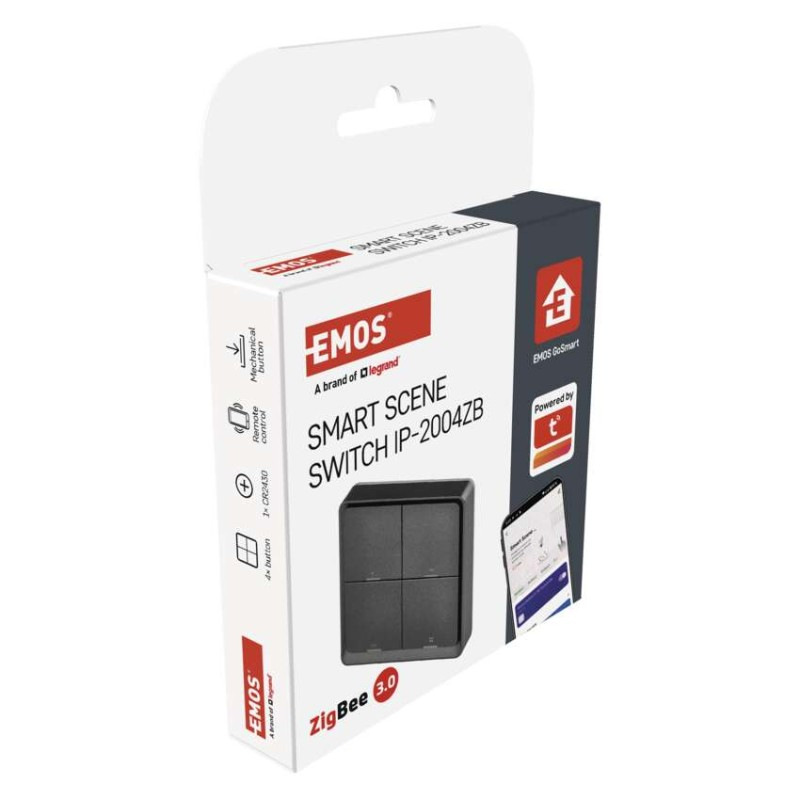 GOSMART SCÉNICKÝ VYPÍNAČ 4TL IP-2004ZB Z 11