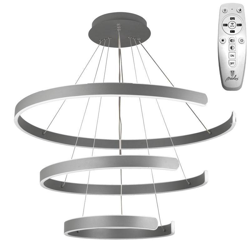 LED visiace svietidlo + diaľkový ovládač 220W - J4329/S 5