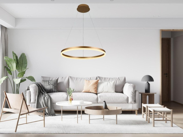 LED závesná lampa na lanku + diaľkový ovládač 42W - J4308/G 10