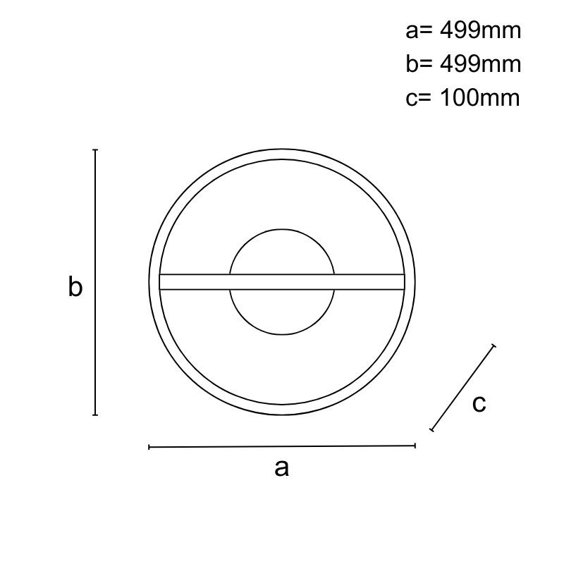 LED stropné svietidlo s diaľkovým ovládačom 60W - J7306/W 6
