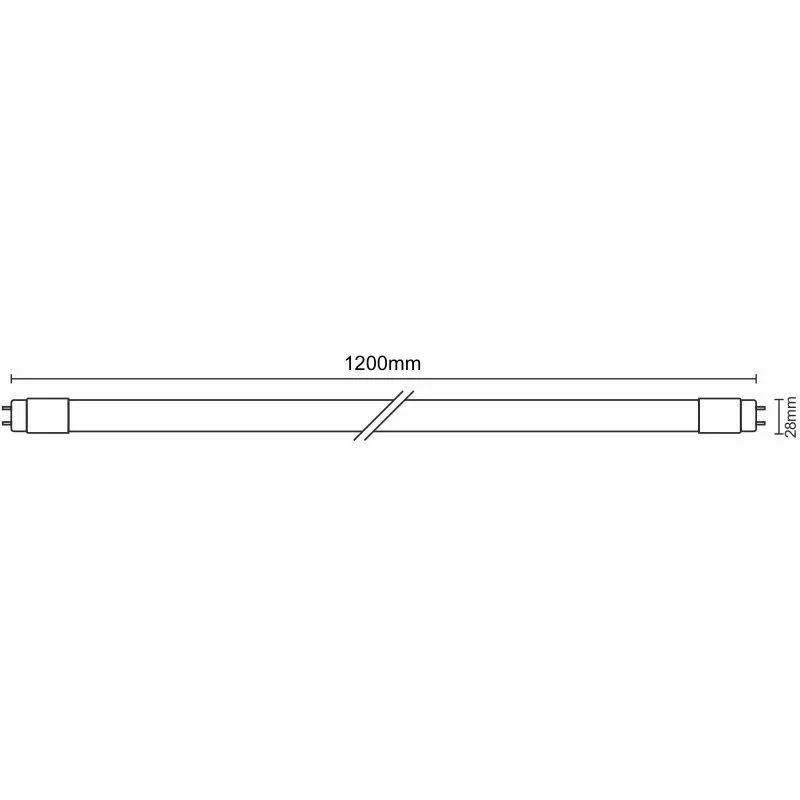 LED žiarivková trubica 18W - T8 / 1200mm / 6500K / 2700Lm, 25ks - TLS302 1