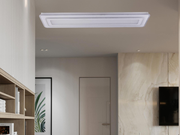 LED stropná lampa s diaľkovým ovládačom 170W - J1343/W 6