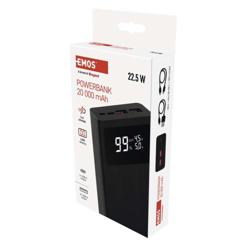 EMOS Powerbanka BetaQ 20 20000 B 2