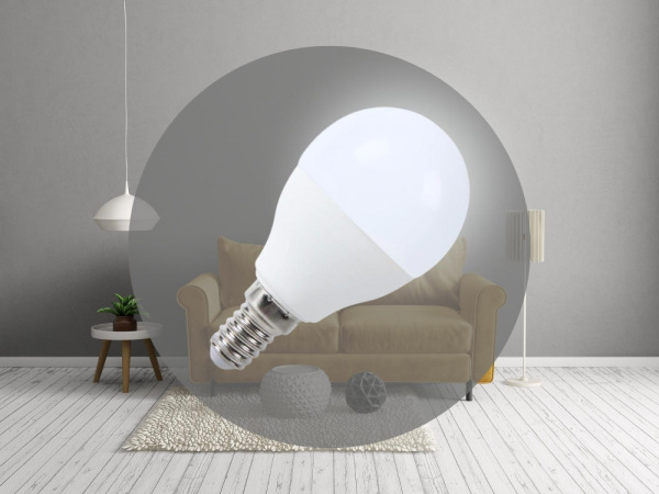 LED žiarovka 8W - G45 / E14 / SMD / 6500K - ZLS804 6