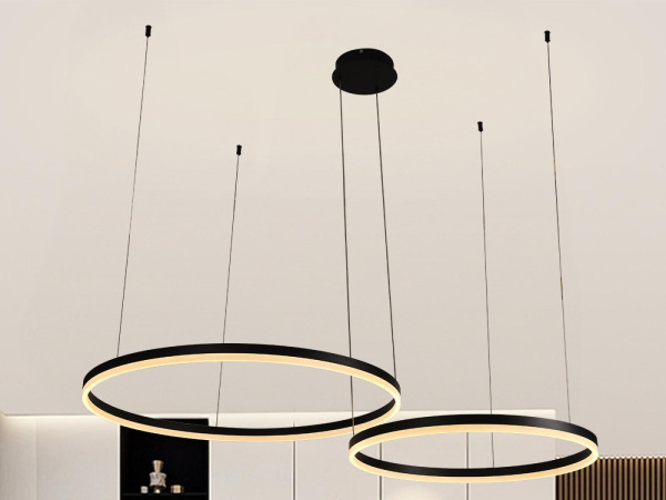 LED závesná lampa s diaľkovým ovládačom 70W - J4381/B 1