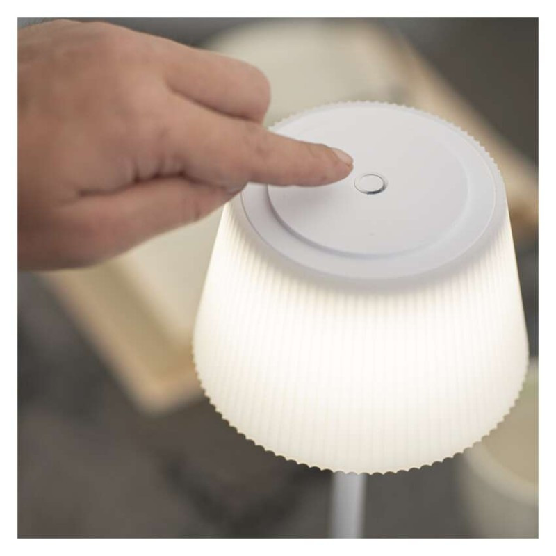 LED STOLNÍ LAMPA KATIE BÍLÁ 5