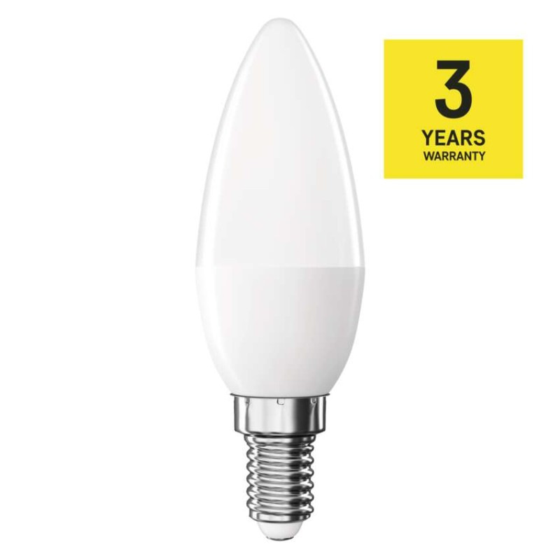 LED CLS CANDLE 6,5W(60W) 806lm E14 WW 2