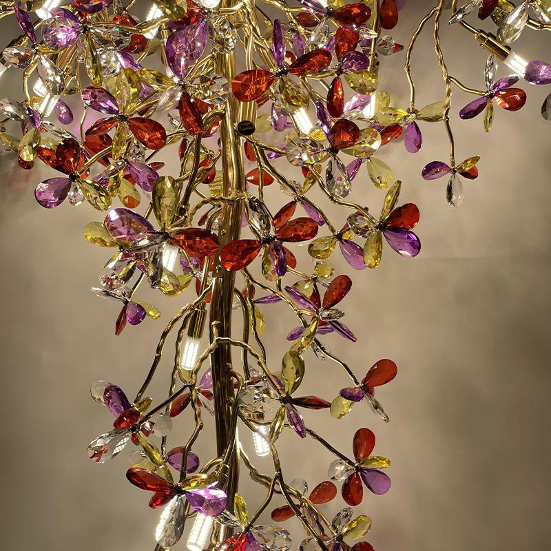 Luxusný závesný krištáľový luster 30 x G9 - CA032/2000H 3