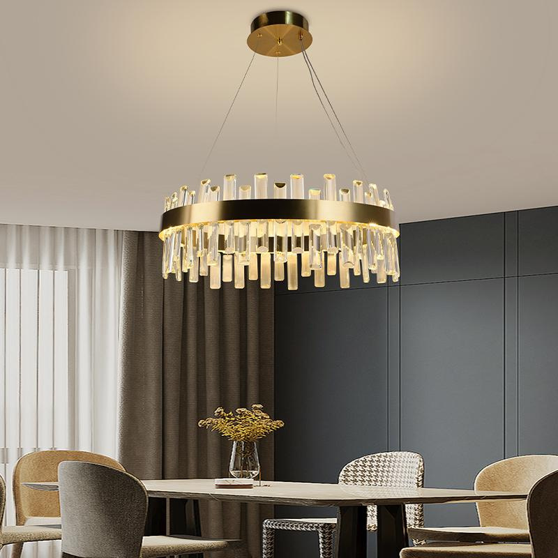 LED krištáľový luster + diaľkový ovládač 80W - J6342/C 11