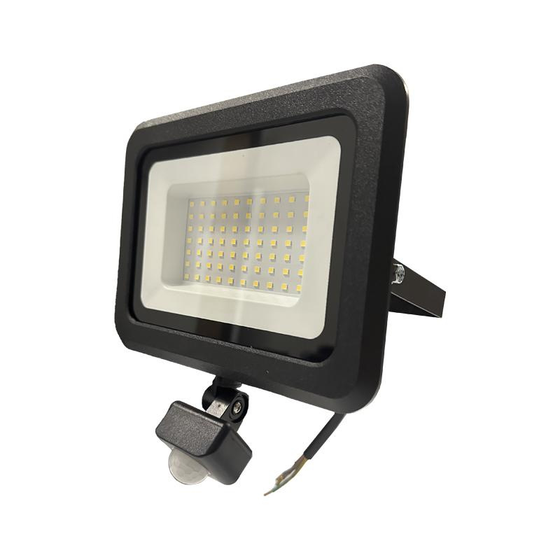 Vonkajší čierny LED reflektor 50W / 4000K - LF0024S 6
