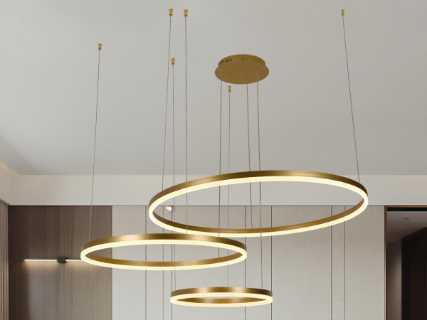 LED závesné svietidlo s diaľkovým ovládačom 125W - J4384/G 8