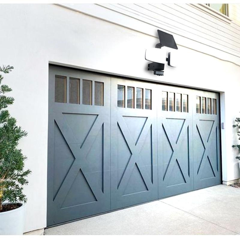 LED čierne vonkajšie solárne svietidlo so senzorom 12W / 3000K - 4100K - 6500K - LS023 11