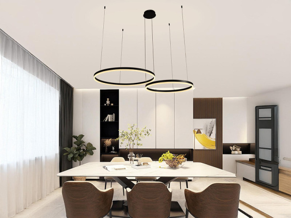 LED závesná lampa s diaľkovým ovládačom 70W - J4381/B 10